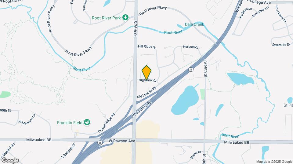 7451 Highview Dr Map and Location Details