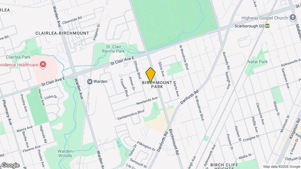 Birchmount Park Towers Map and Location Details