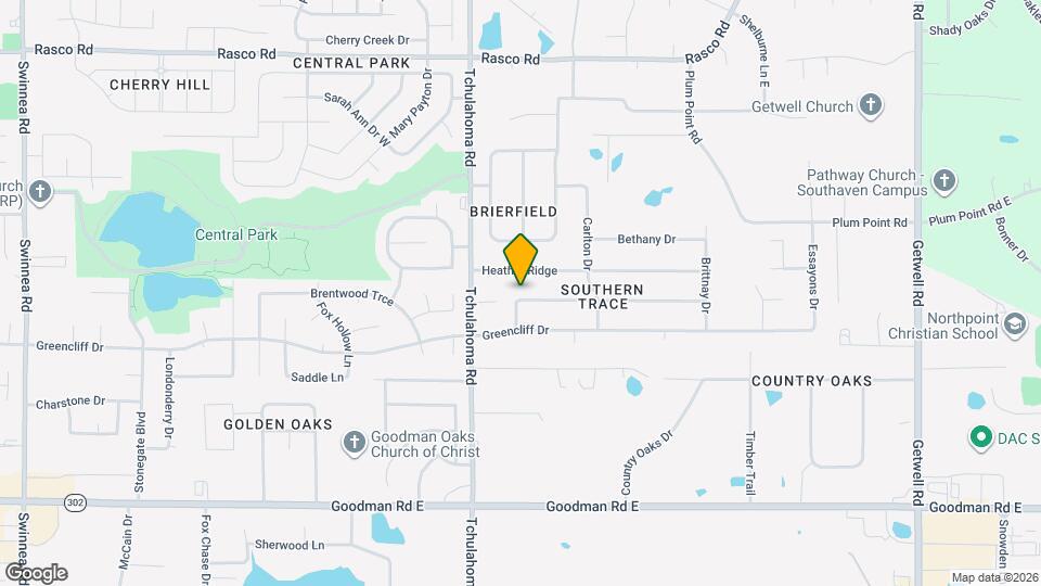 2110 Kindlewood Dr Mapa y Detalles de la Ubicación