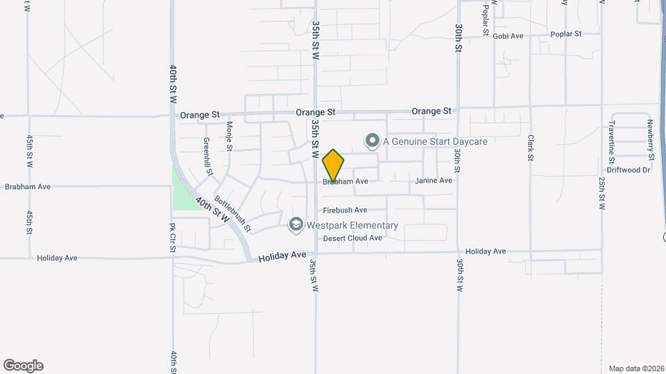 3424 Brabham Ave Map and Location Details