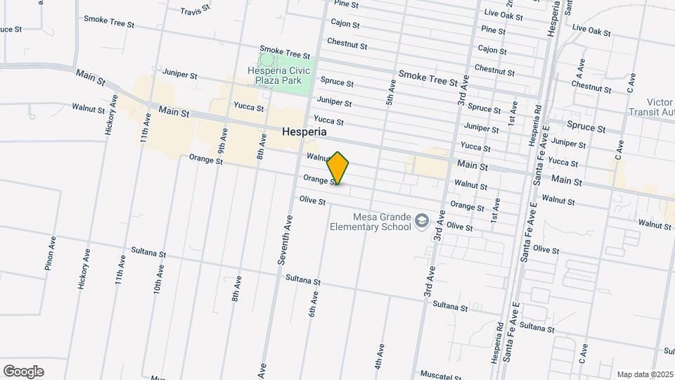 15599 Orange St Map and Location Details