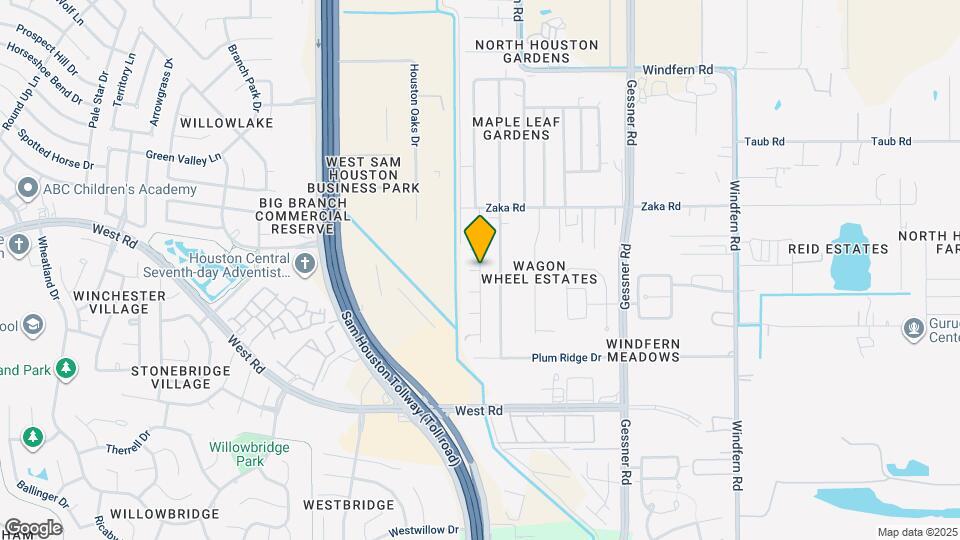 831 Oakland Dr Map and Location Details