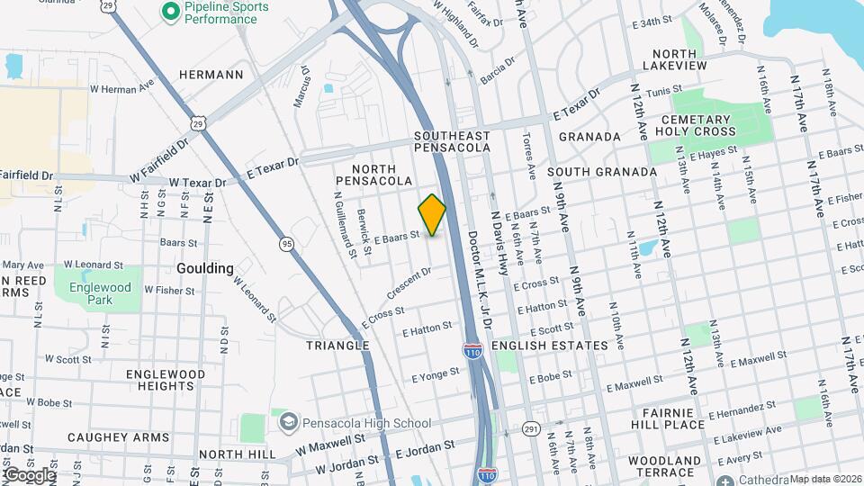 2908 N Tarragona St Map and Location Details