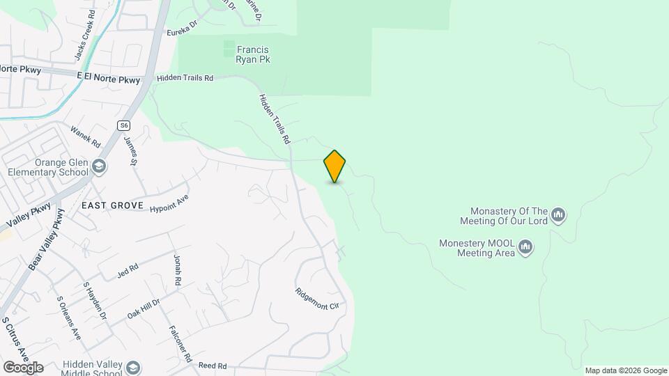 285 Oak Valley Ln Map and Location Details