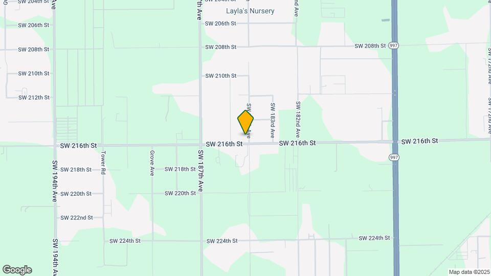18405 SW 216th St Map and Location Details