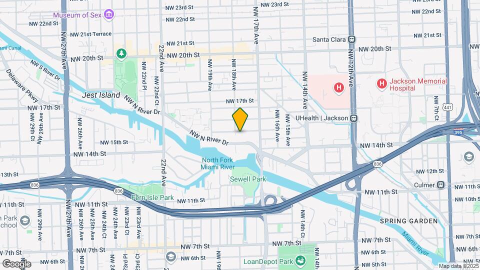1786 NW 15th St Map and Location Details