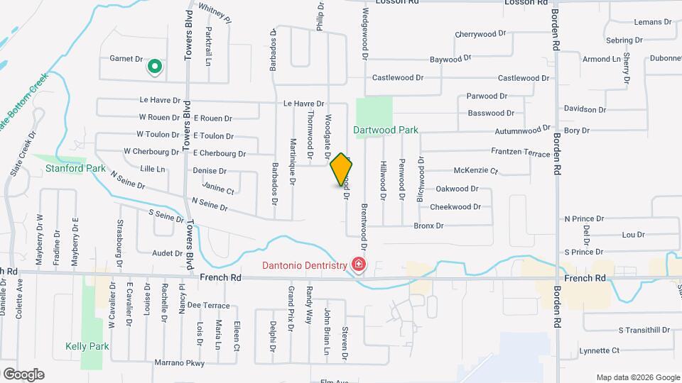 82 Dartwood Dr Mapa y Detalles de la Ubicación