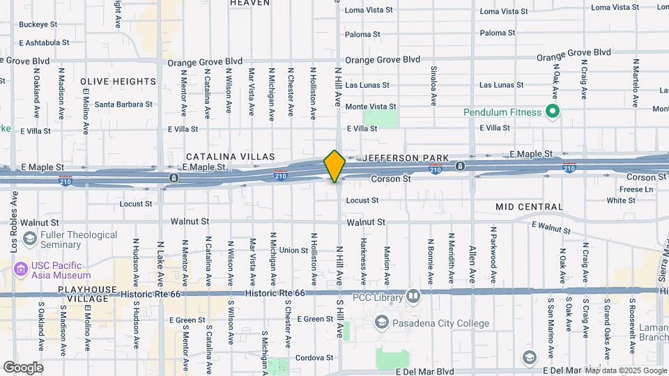 303 Hill Ave Mapa y Detalles de la Ubicación