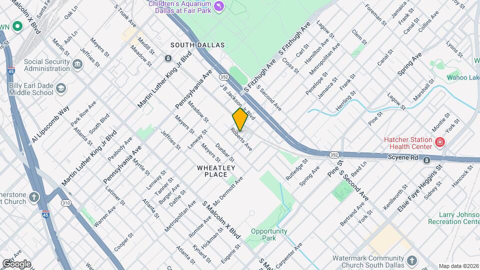 3522 Roberts Ave Map and Location Details