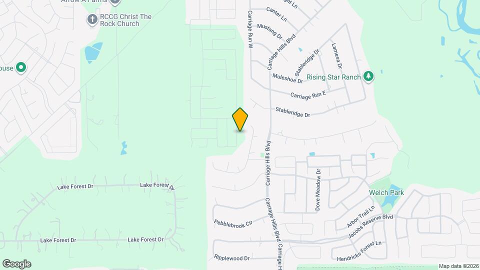 13232 Musky Dr Map and Location Details