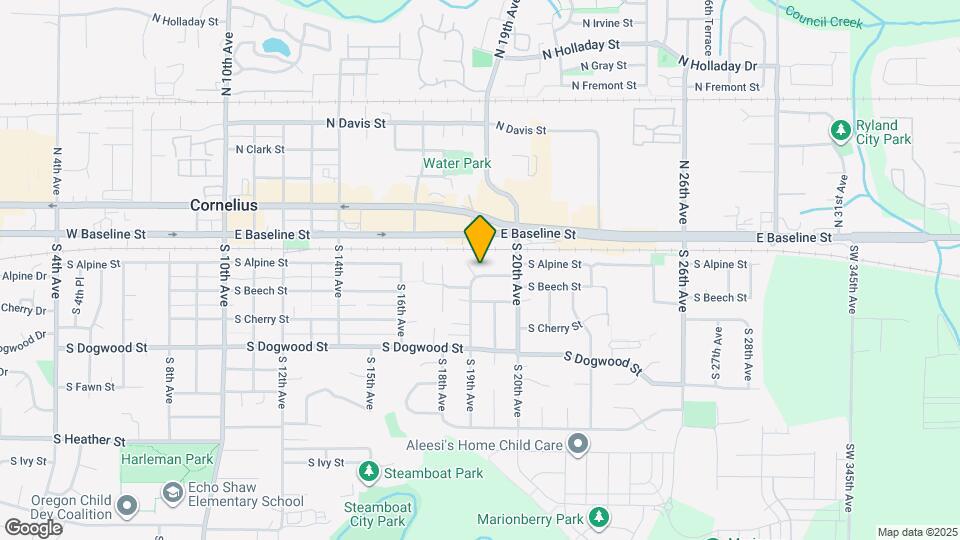 1920 S Alpine St Map and Location Details