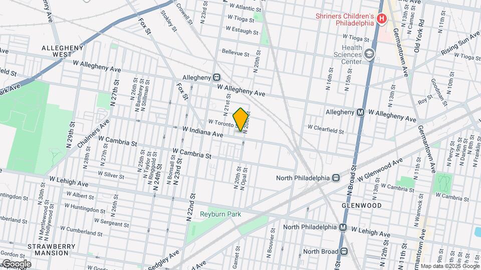 2011 W Indiana Ave Map and Location Details