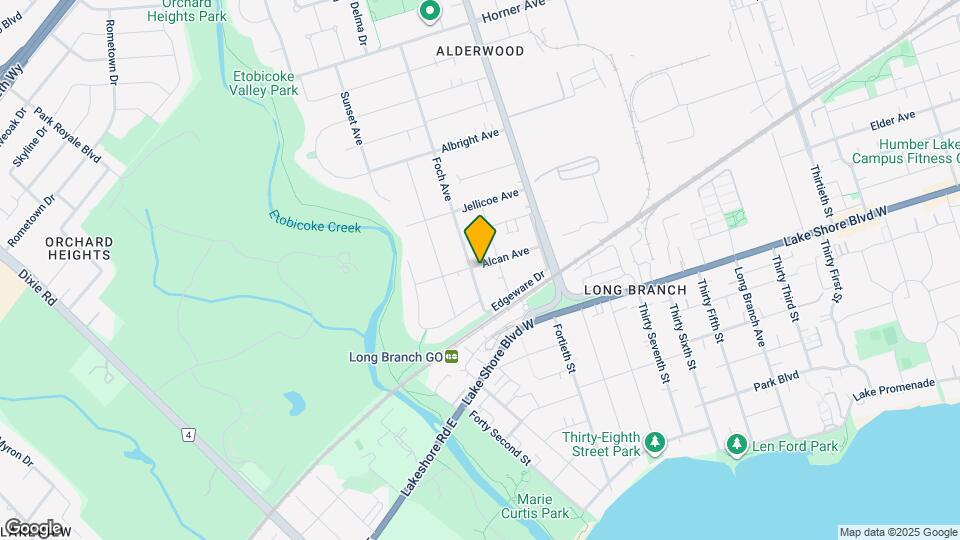 33A Alcan Ave Map and Location Details