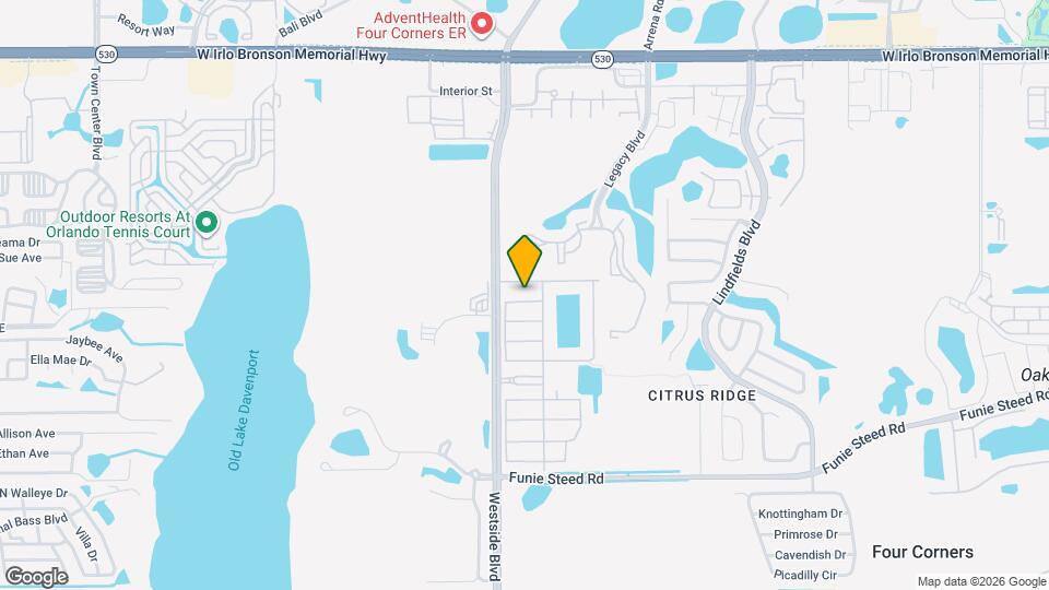 8965 California Palm Rd, Unit 2500 Karen S-278 Map and Location Details