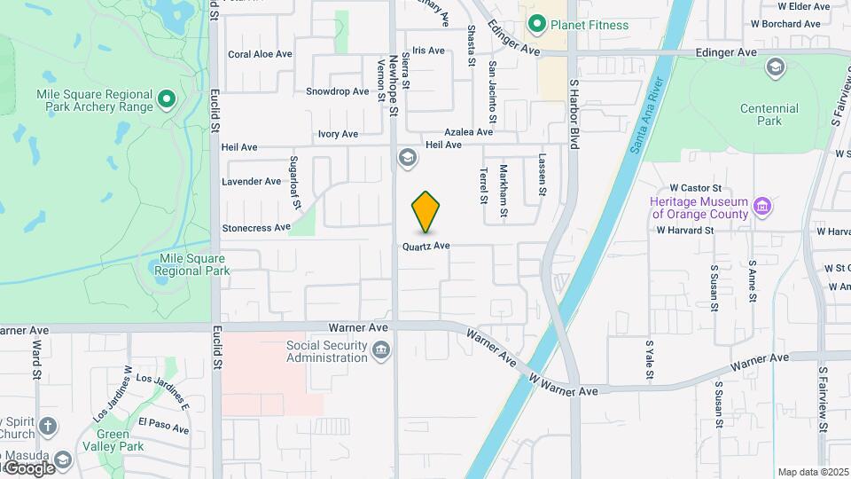 11583 Quartz Ave Map and Location Details