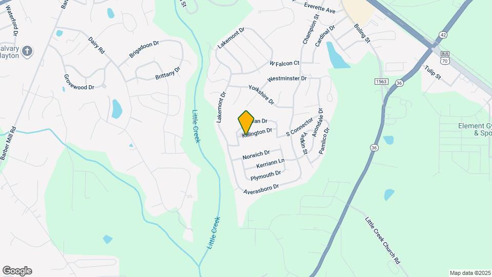 183 Killington Dr Map and Location Details