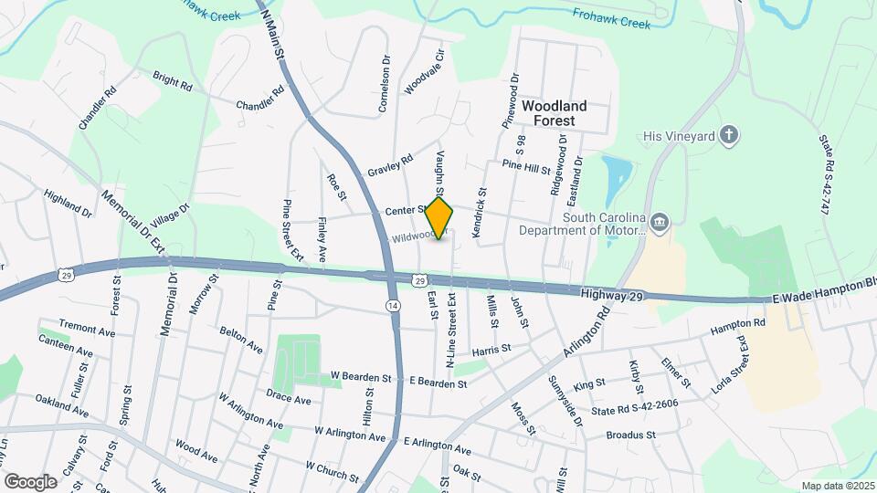 206b Wildwood Dr Map and Location Details