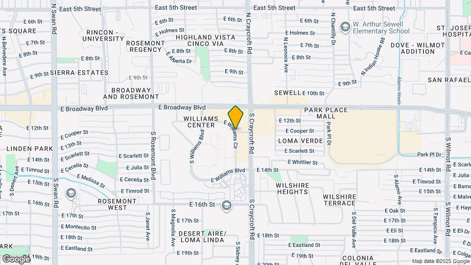 5770 E Williams Cir Map and Location Details