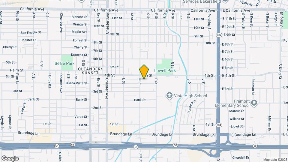 1018 Chester Pl Map and Location Details