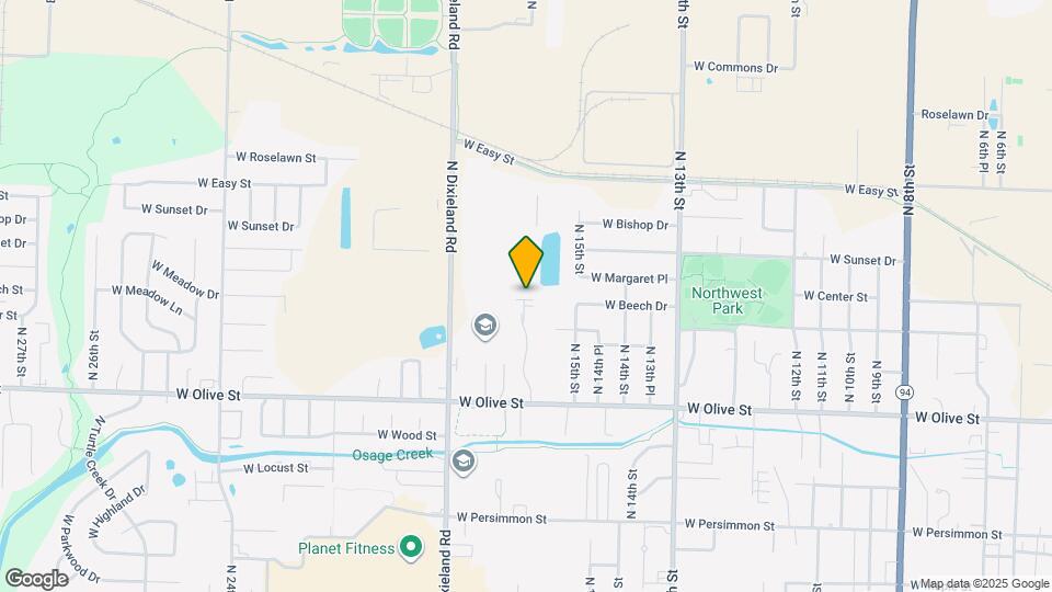 The Park at Olive Street Mapa y Detalles de la Ubicación