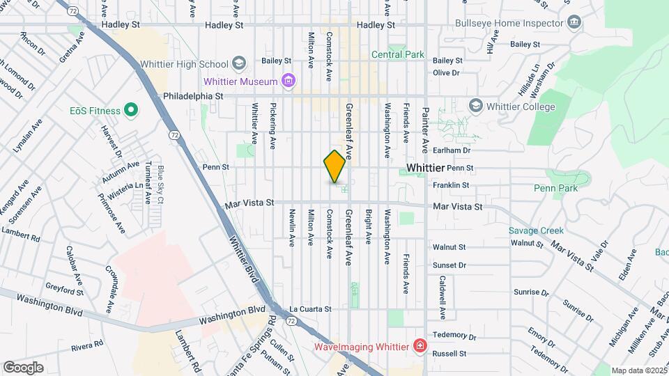 7336 Comstock Ave Map and Location Details