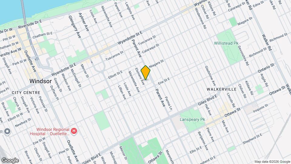 950 Elsmere Ave Map and Location Details