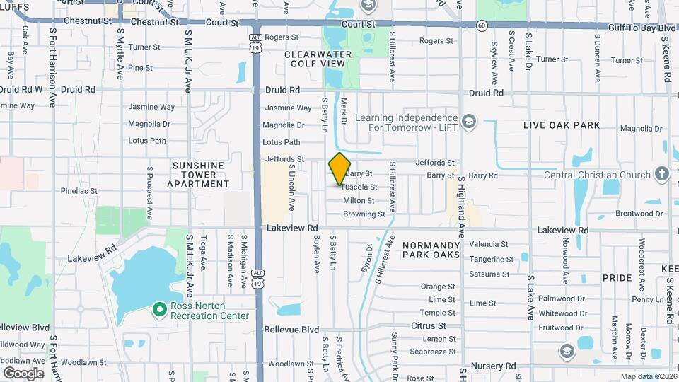 1313 Tuscola St Map and Location Details