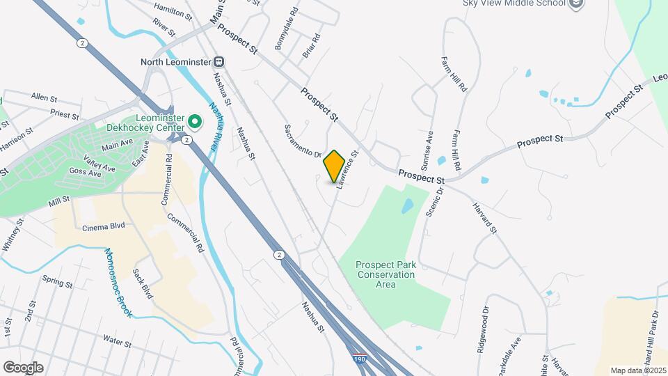 57 Lawrence St Map and Location Details