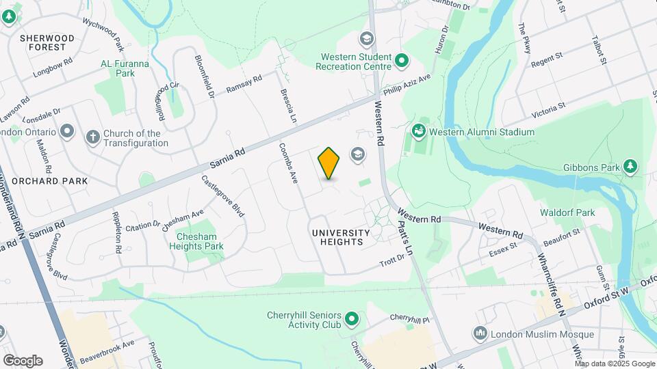 29 Ford Crescent Map and Location Details