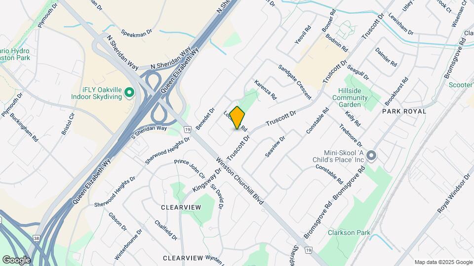 1867 Sandgate Crescent Map and Location Details