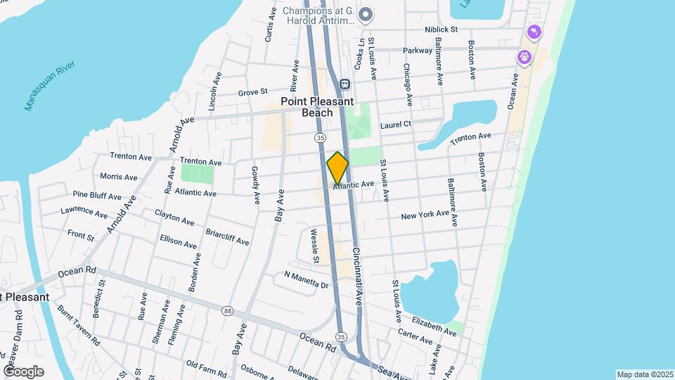 506 Atlantic Ave Map and Location Details