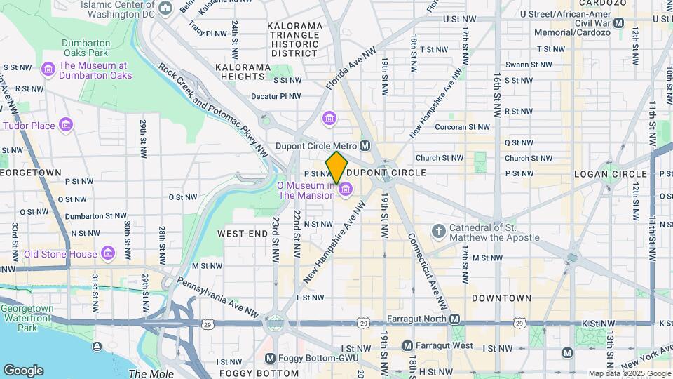 1409 21st St NW Mapa y Detalles de la Ubicación
