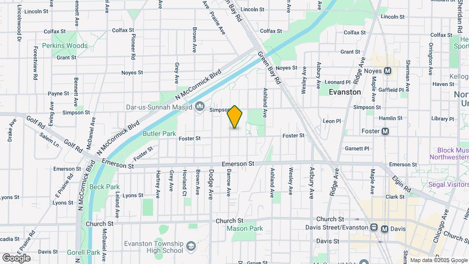 2007 Darrow Ave, Unit 2nd Floor Map and Location Details