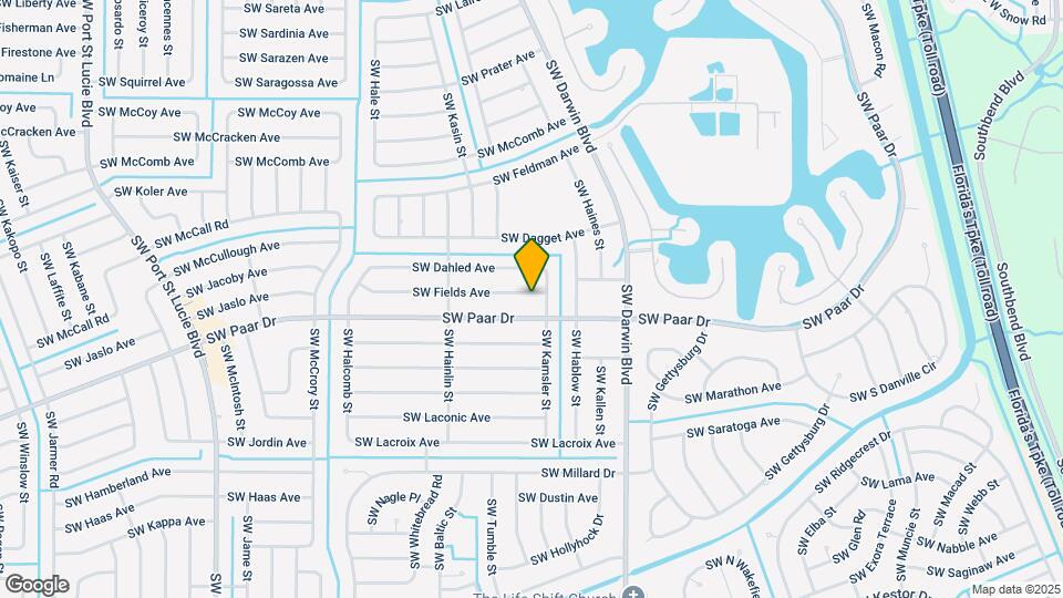 406 SW Fields Ave Map and Location Details