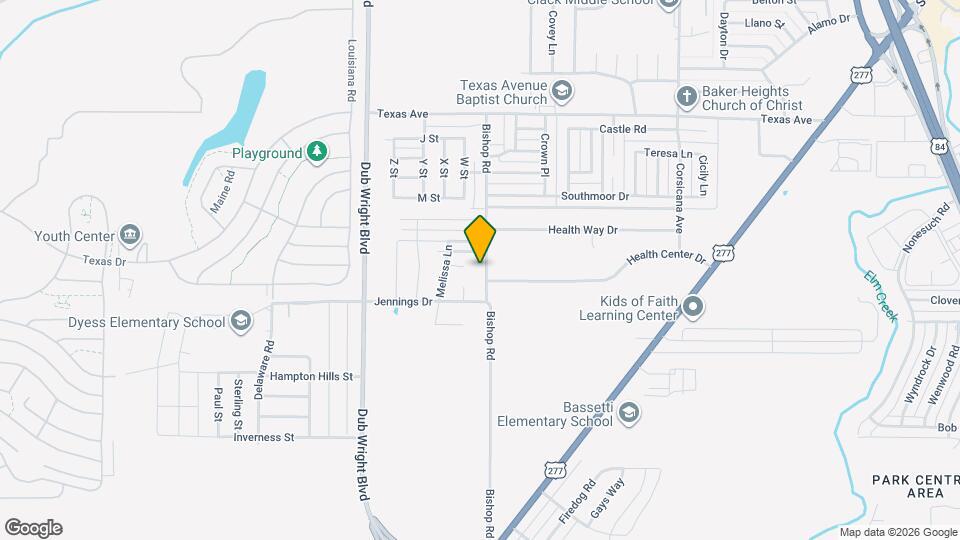 2634 Bishop Rd Map and Location Details