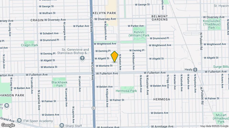 4618 W Montana St, Unit Garden Map and Location Details
