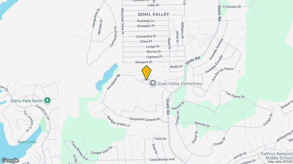 23694 Canyon Heights Dr Map and Location Details