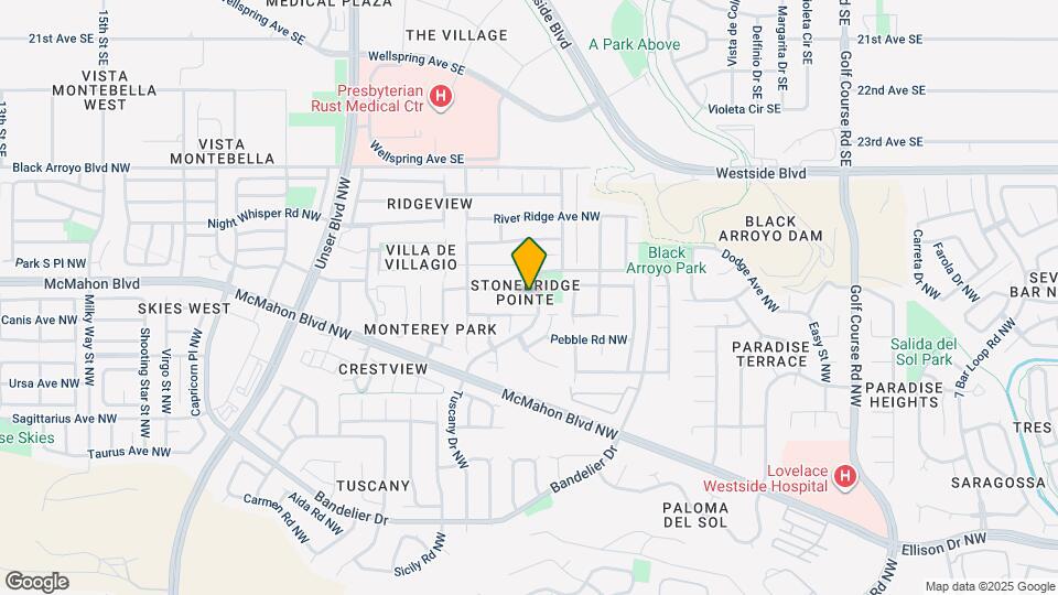 5304 Crooked Creek Ave NW Map and Location Details