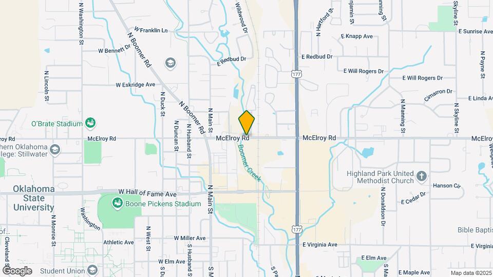 Boomer Creek Apartments Map and Location Details