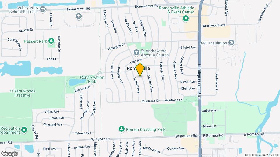428 Kingston Dr, Unit #3 Map and Location Details