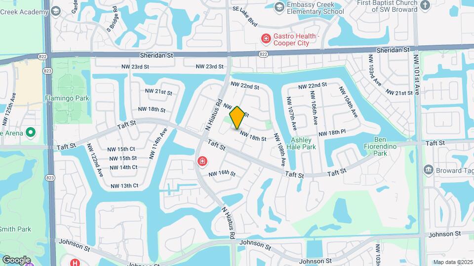 11030 NW 18th St Map and Location Details