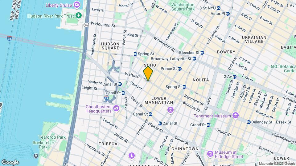 52 Wooster St Map and Location Details