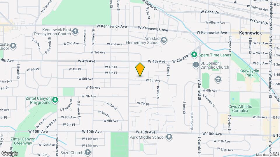 Seville Apartments Map and Location Details