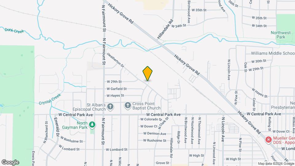 2828 N Elsie Ave Map and Location Details