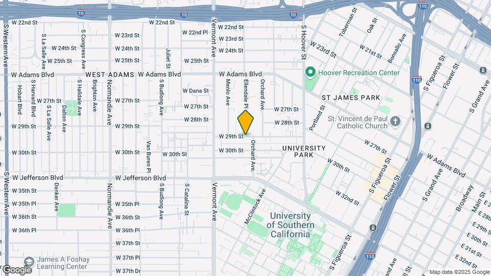 1290 W 29th St Map and Location Details