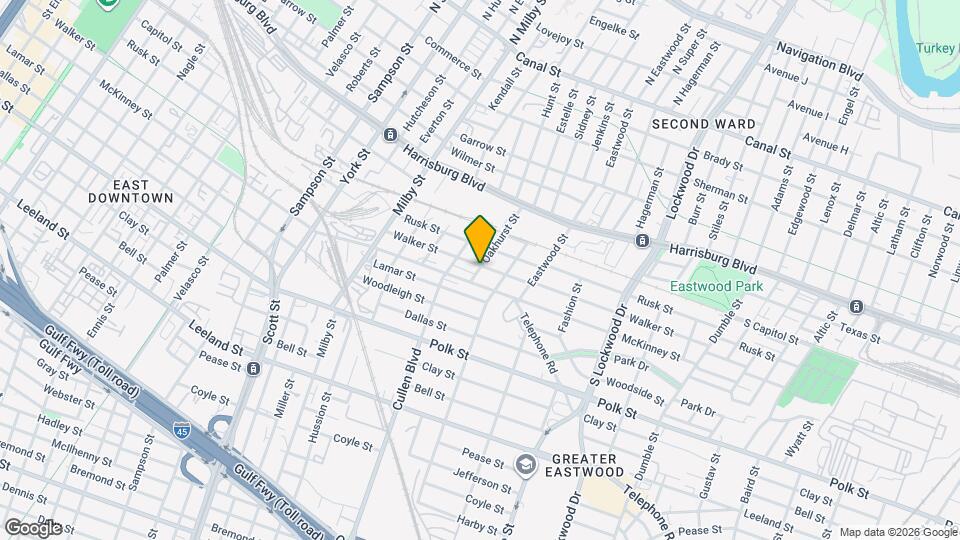 905 Oakhurst St Map and Location Details