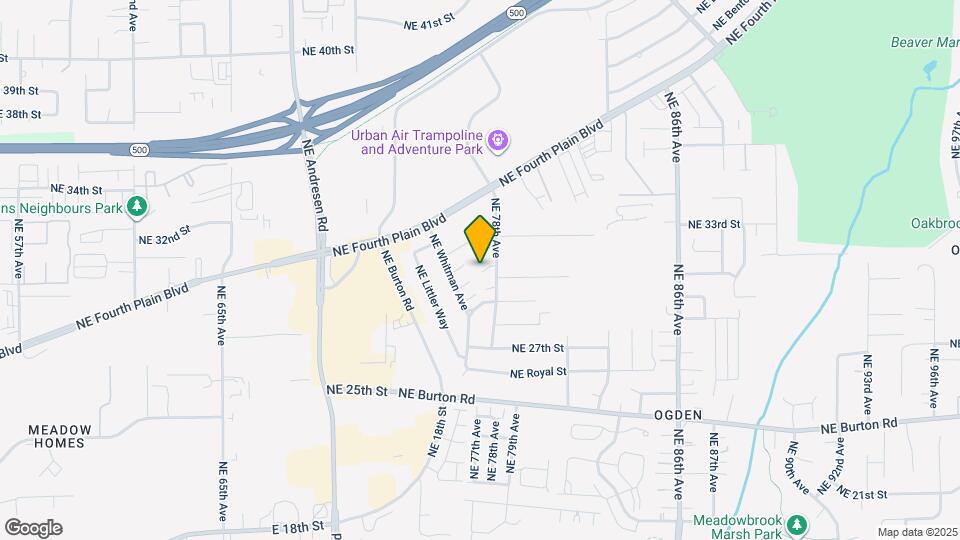 3014 NE 78th Ave Map and Location Details