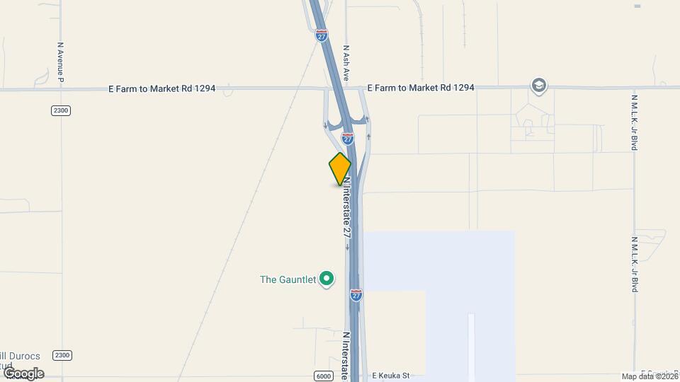 9607 N Interstate 27 Mapa y Detalles de la Ubicación