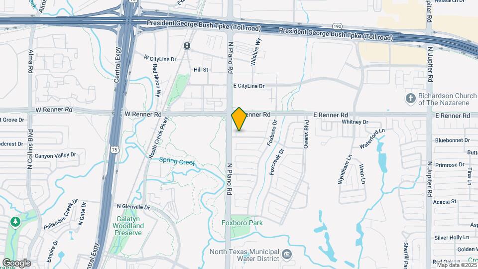 1407 Broadmoor Dr Map and Location Details