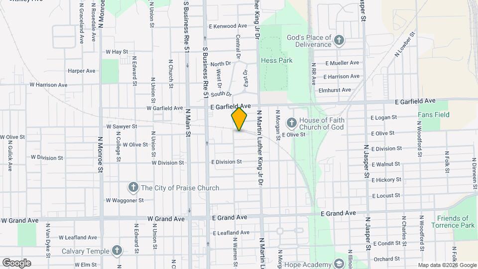 419 E Peoria Ave Mapa y Detalles de la Ubicación